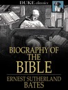 Cover image for Biography of the Bible